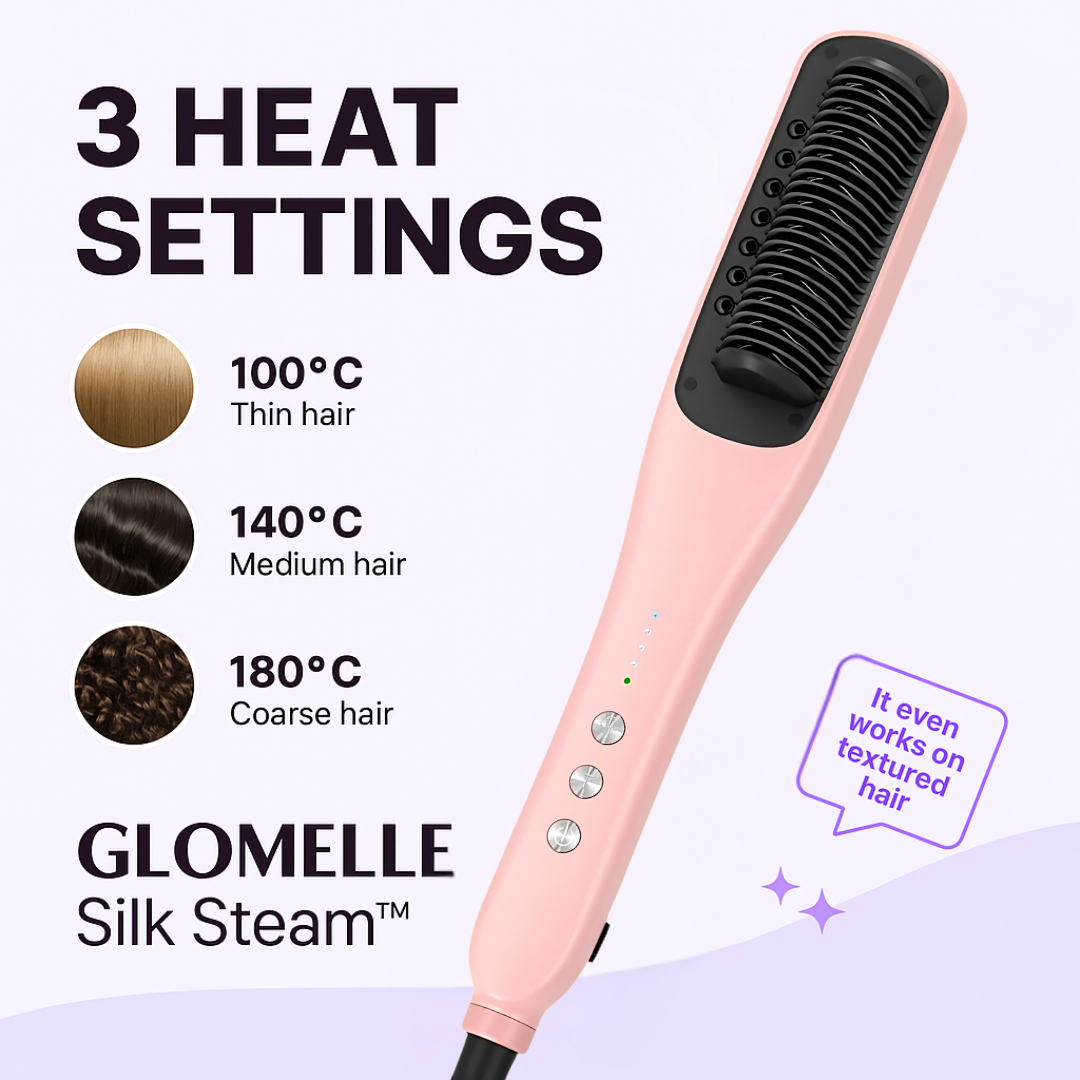 Glomelle Silk Steam Straightener™