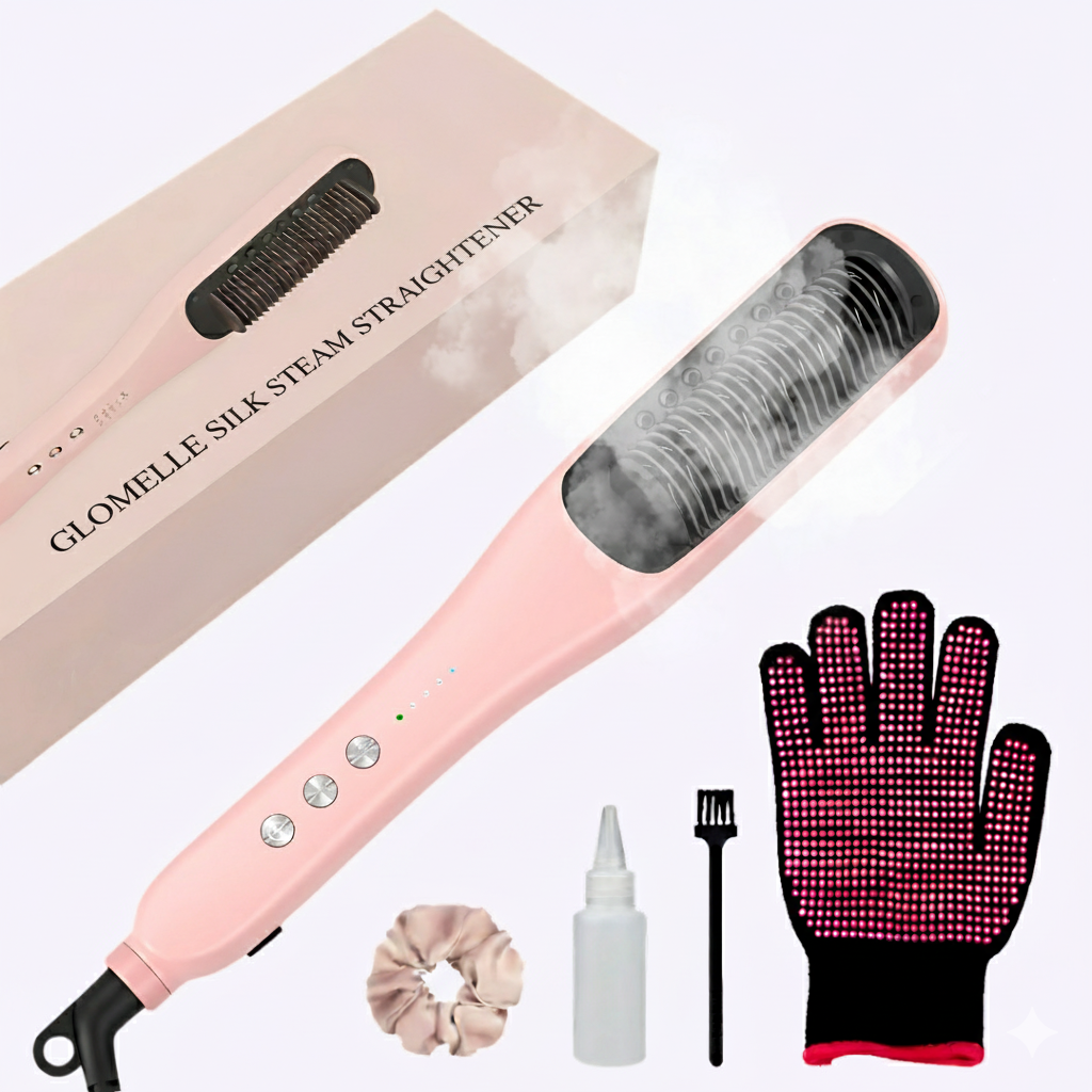 Glomelle Silk Steam Straightener™